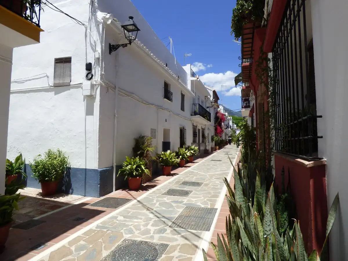 Vista exterior de Residencial en venda en Marbella