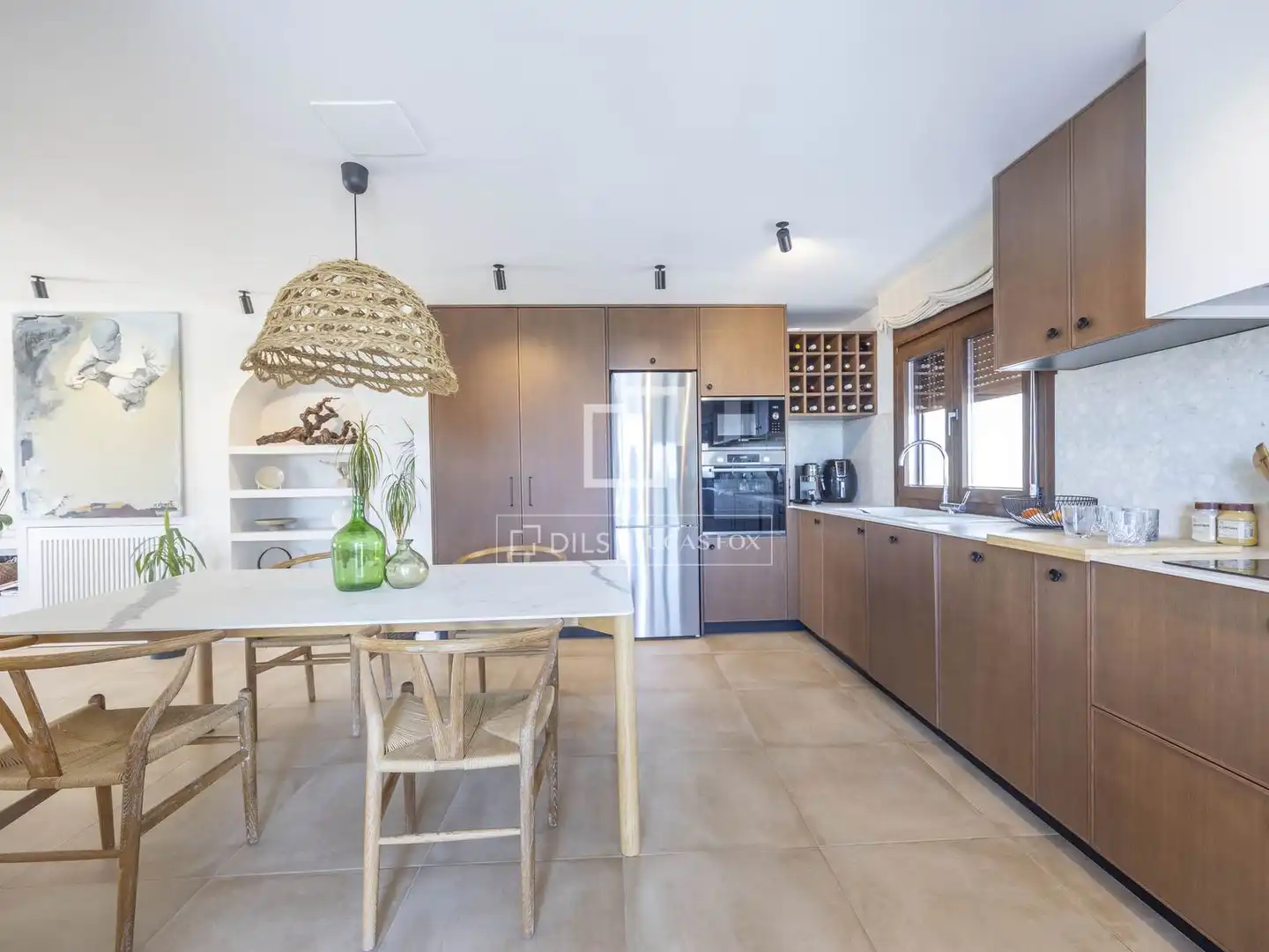 Cocina de Casa o chalet en venta en El Puig de Santa Maria con Calefacción, Parquet y Terraza