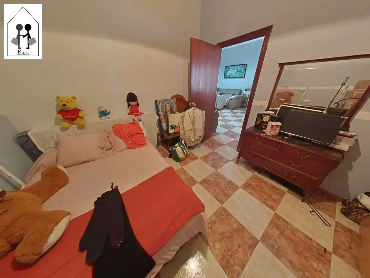 Schlafzimmer von Haus oder Chalet zum Verkauf in Pilas mit Klimaanlage, Heizung und Abstellraum