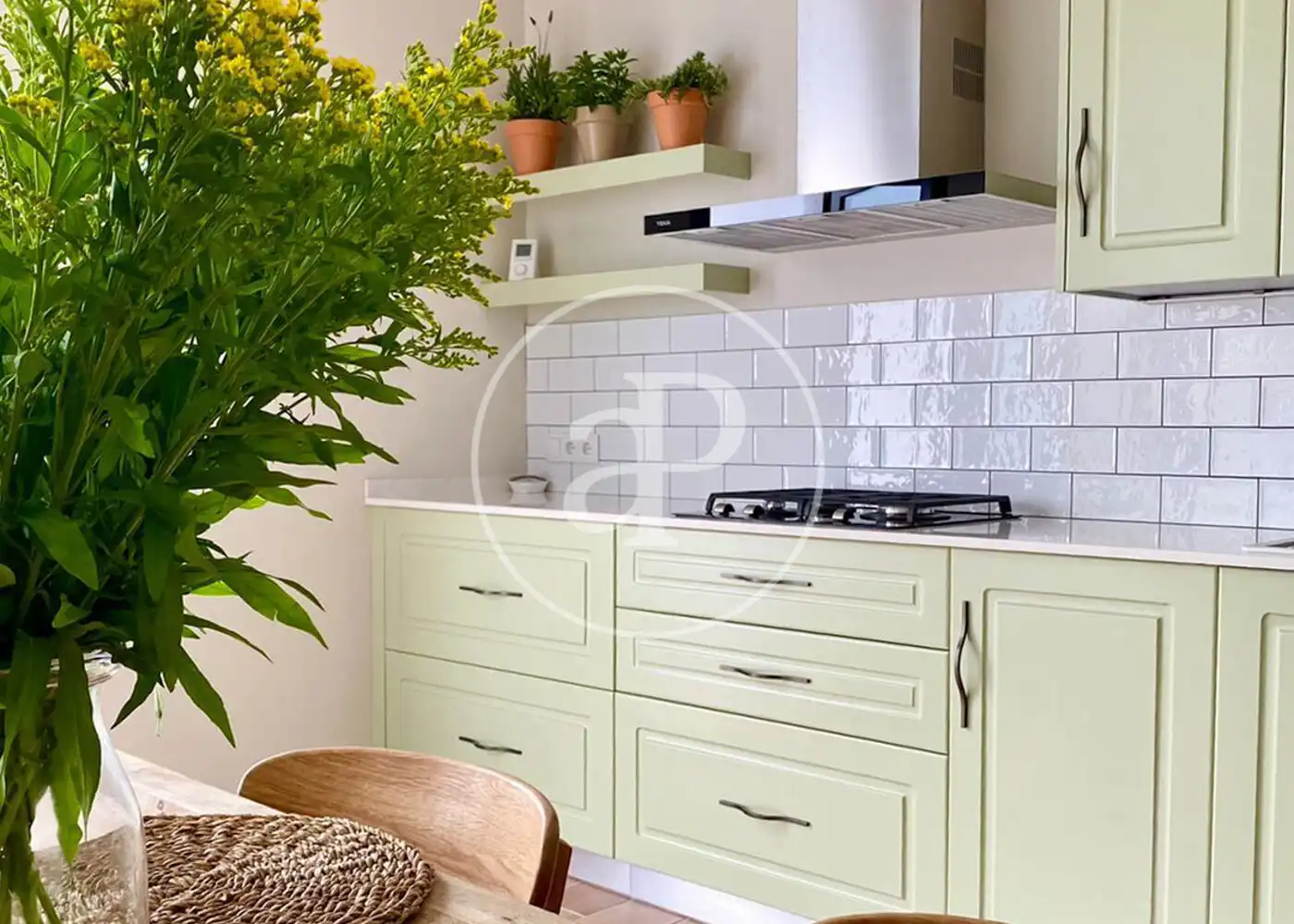 Kitchen of Houses for sale in Calella  with Heating, Terrace and Furnished