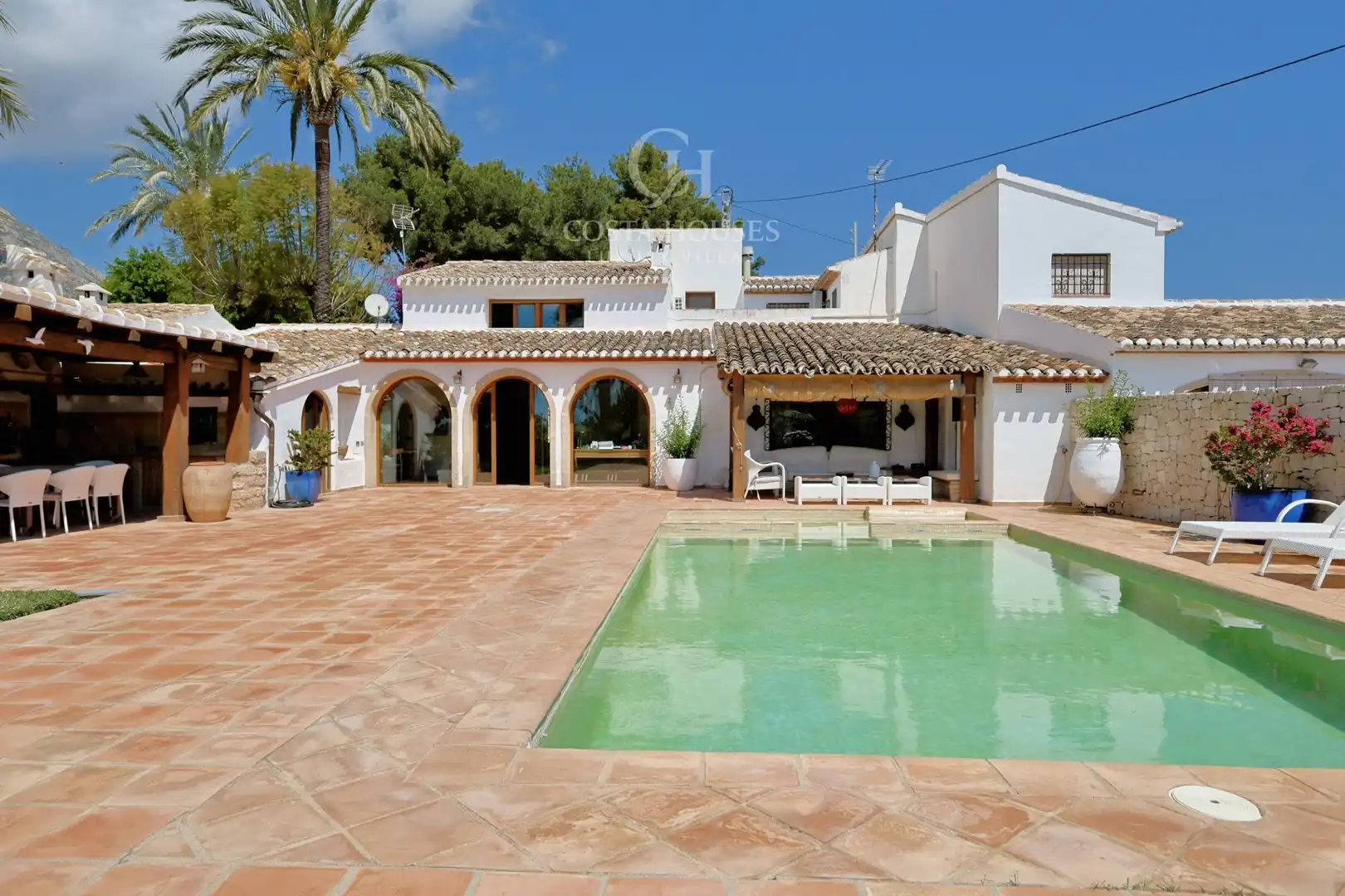Exterior view of Houses for sale in Jávea / Xàbia  with Air Conditioner, Private garden and Terrace