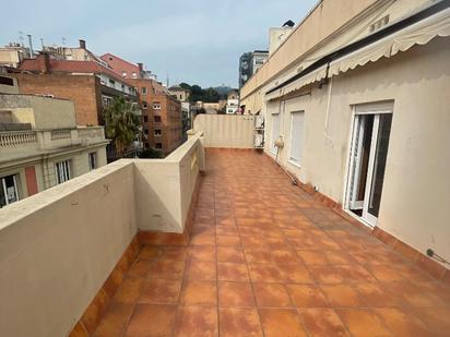 Terrace of Attic to rent in  Barcelona Capital  with Air Conditioner, Heating and Parquet flooring