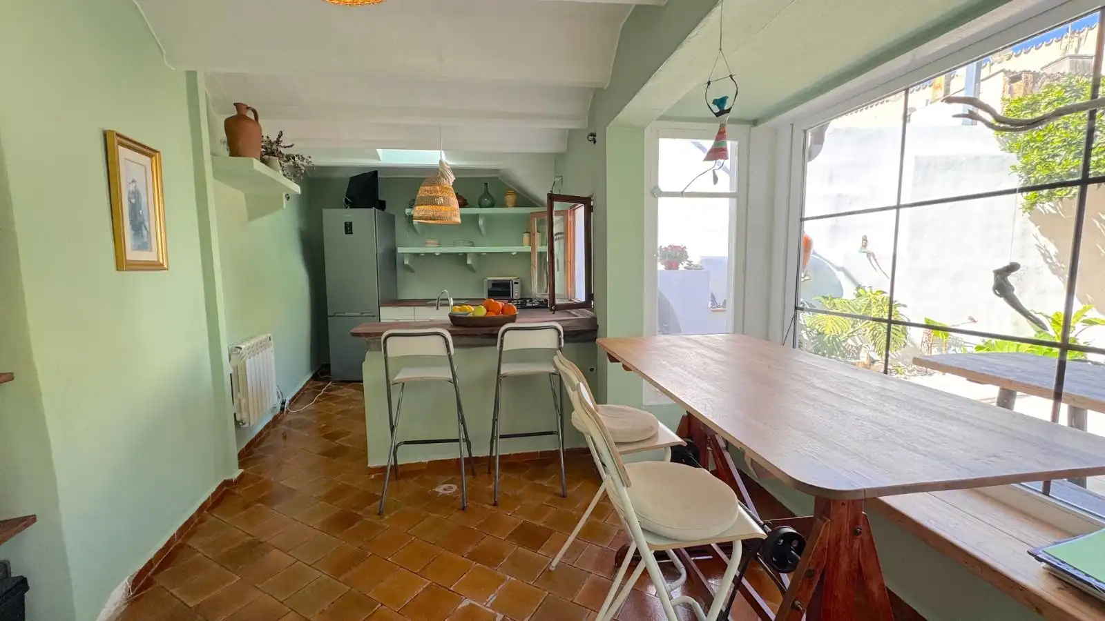Cuina de Casa adosada en venda en Esporles amb Calefacció, Parquet i Terrassa