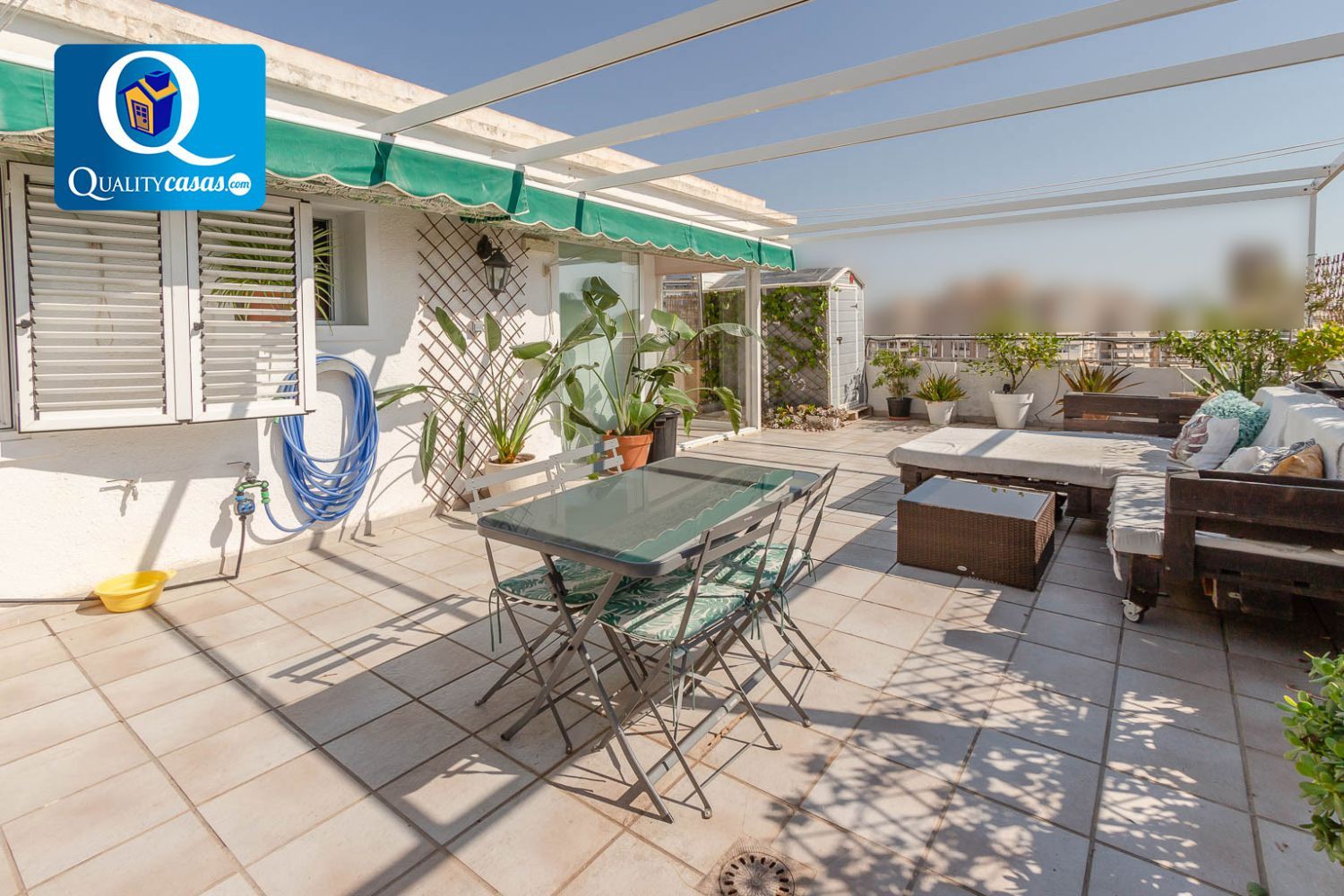 Terraza de Ático en venta en Alicante / Alacant con Aire acondicionado, Calefacción y Terraza