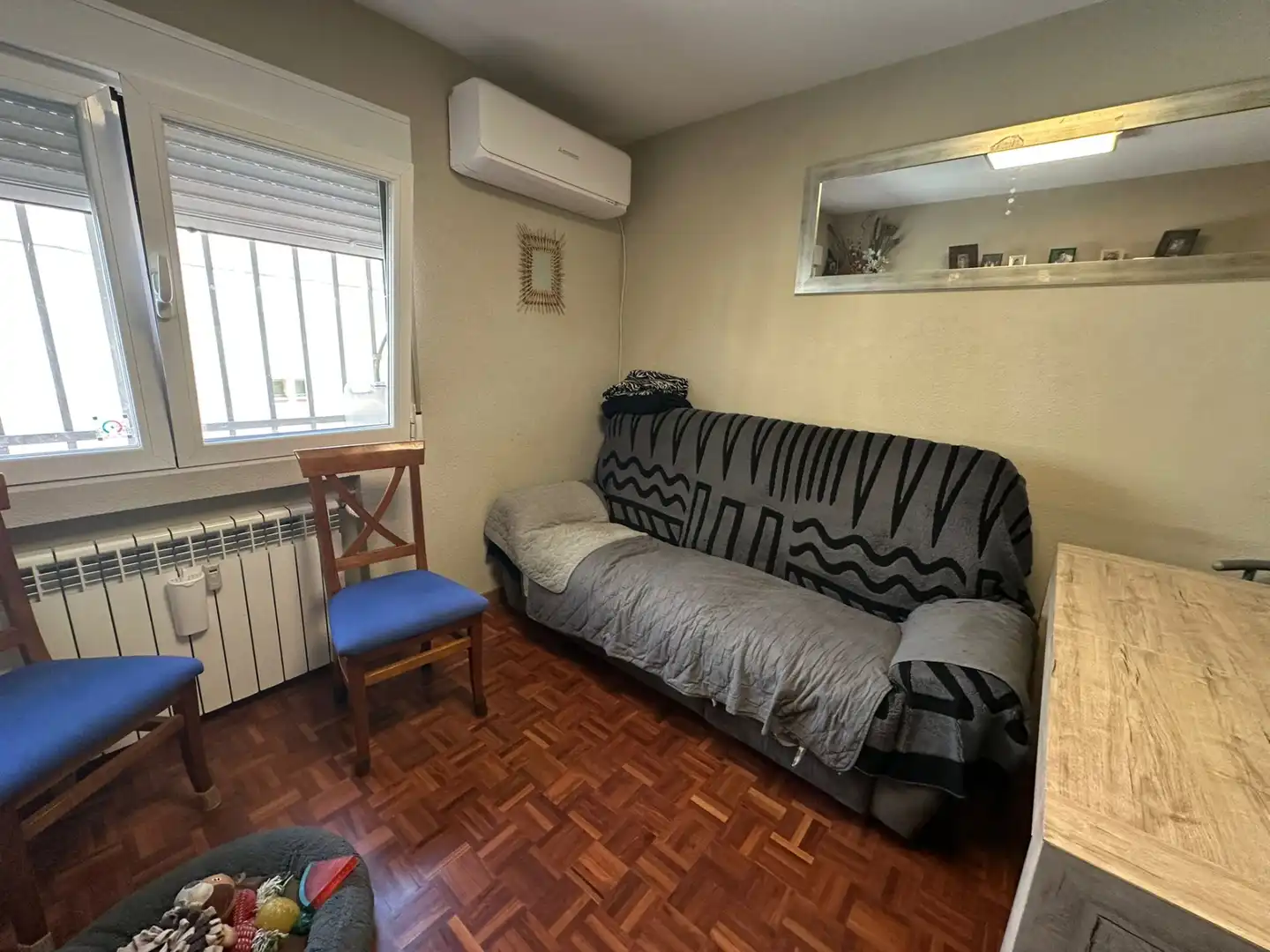 Wohnzimmer von Wohnung zum Verkauf in Madrid mit Klimaanlage, Heizung und Terrasse