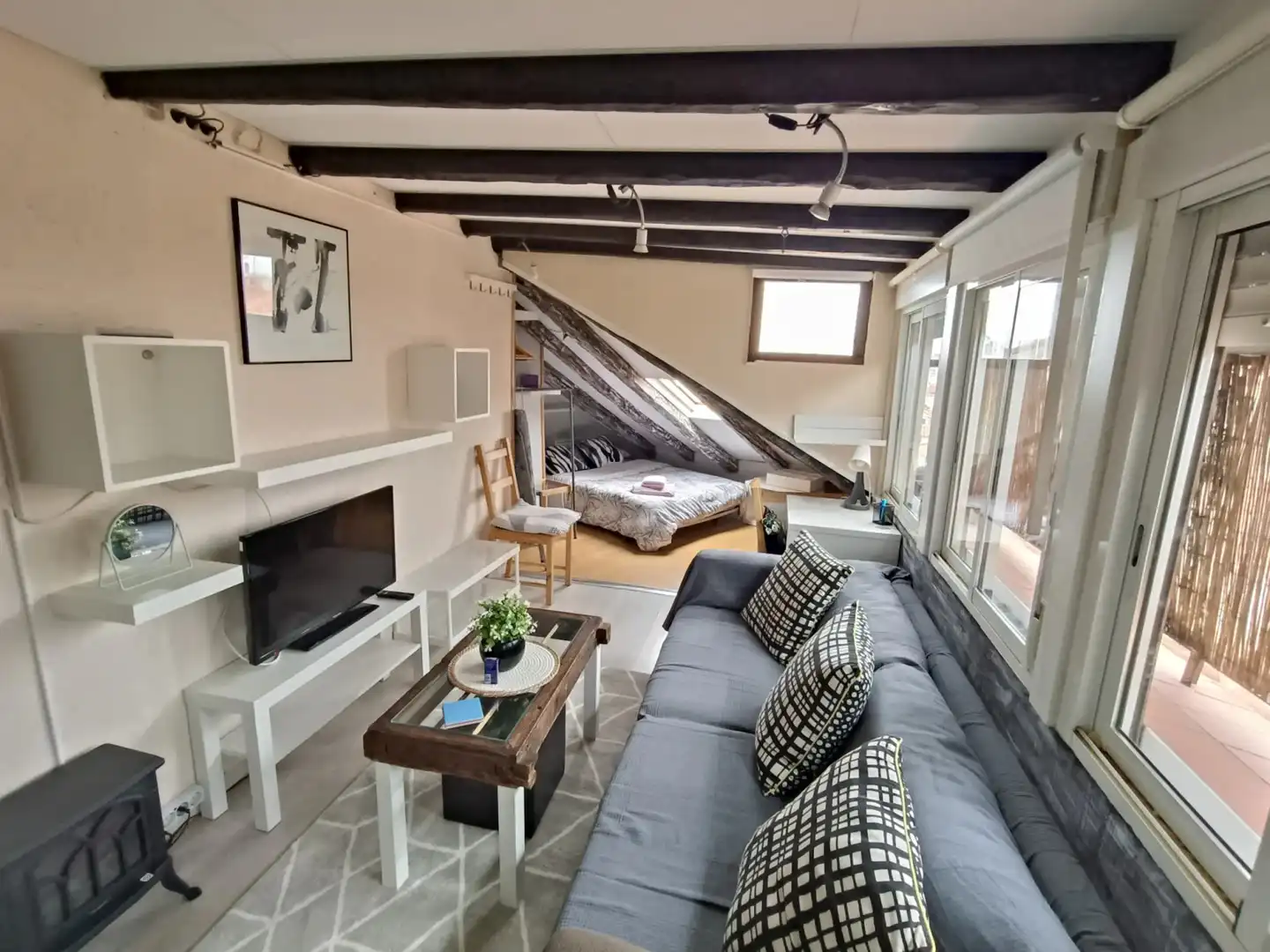 Sala de estar de Piso de alquiler en Centro