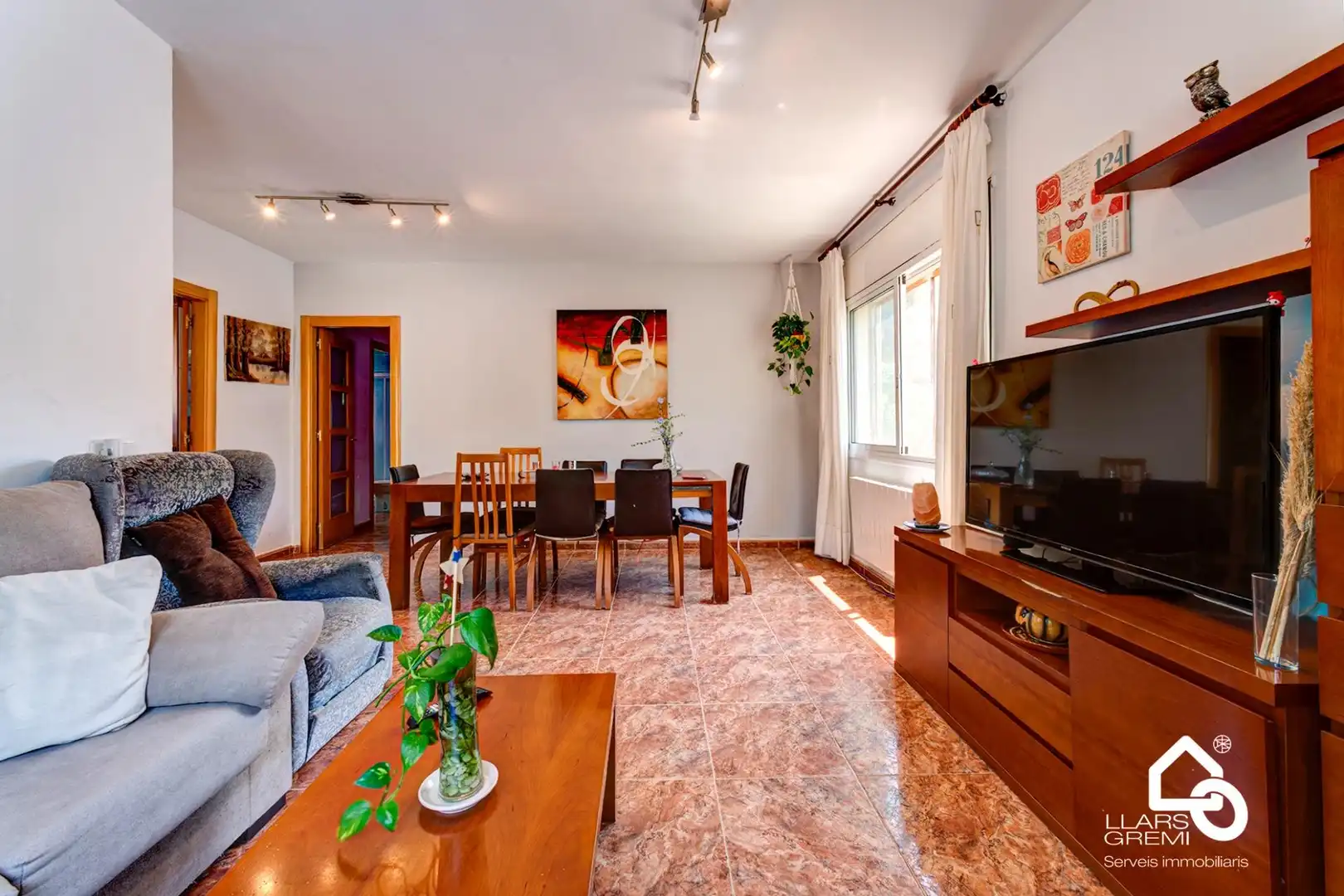 Sala d'estar de Casa o xalet en venda en Cabrera d'Anoia amb Calefacció, Jardí privat i Terrassa
