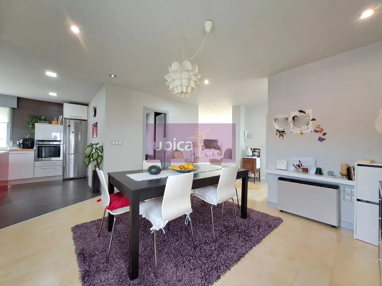 Dining room of Houses for sale in Vigo   with Heating, Private garden and Terrace