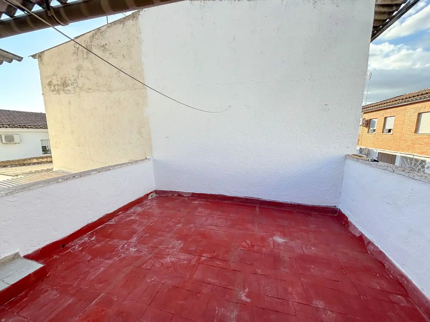Terrasse von Einfamilien-Reihenhaus zum Verkauf in Atarfe