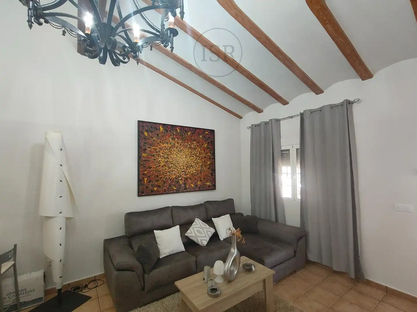 Sala d'estar de Casa o xalet en venda en Cuevas del Almanzora amb Aire condicionat, Jardí privat i Terrassa