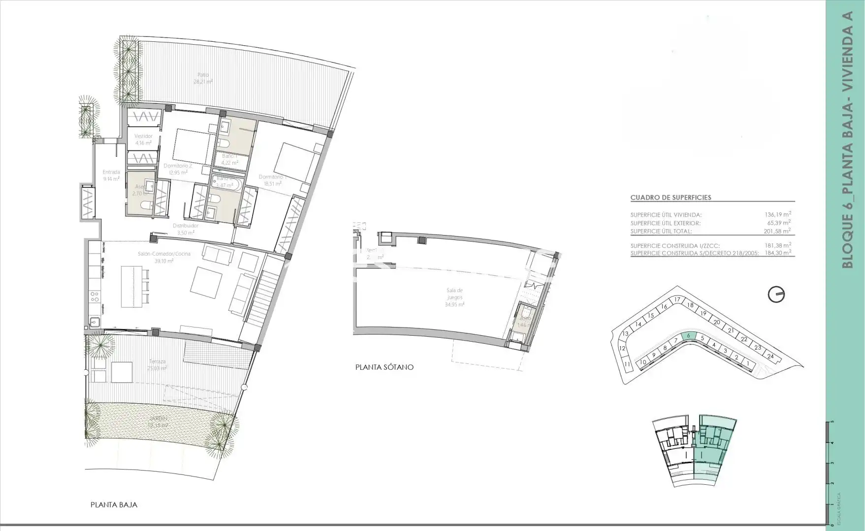 Bajo con terraza en venta en Chullera, imagen 9