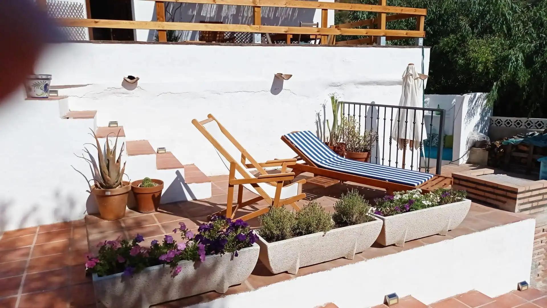 Terraza de Casa o chalet en venta en Comares con Calefacción, Jardín privado y Terraza