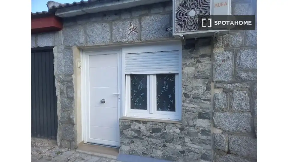 Exterior view of Flat for rent in Becerril de la Sierra  with Air Conditioner, Heating and Furnished