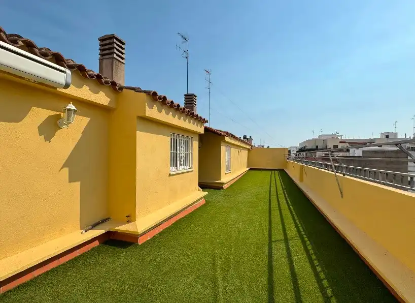 Terrasse von Maisonette zur Miete in Castellón de la Plana / Castelló de la Plana mit Klimaanlage, Heizung und Terrasse