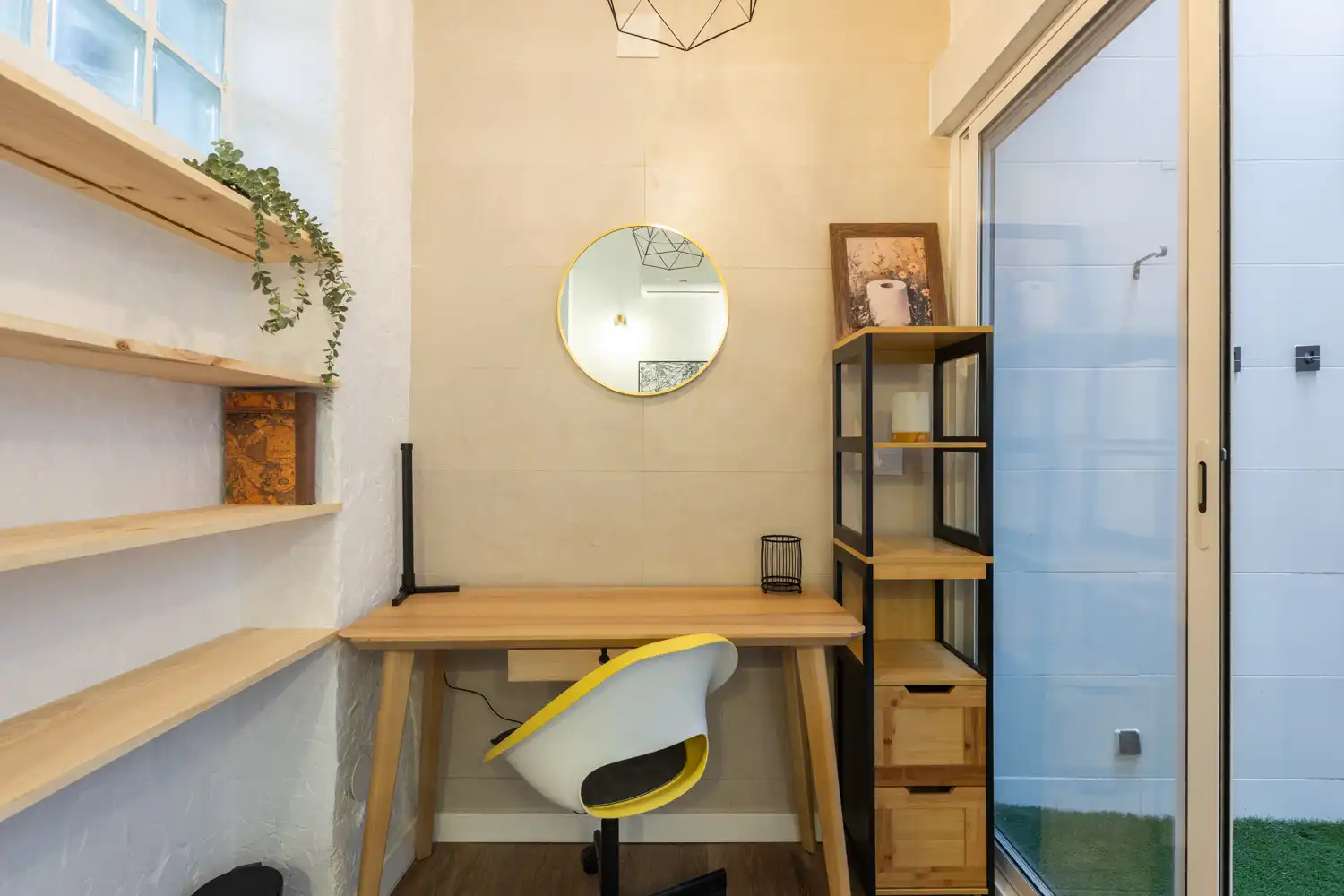 Terrasse von Wohnung zur Miete in Valencia mit Klimaanlage, Heizung und Parkett