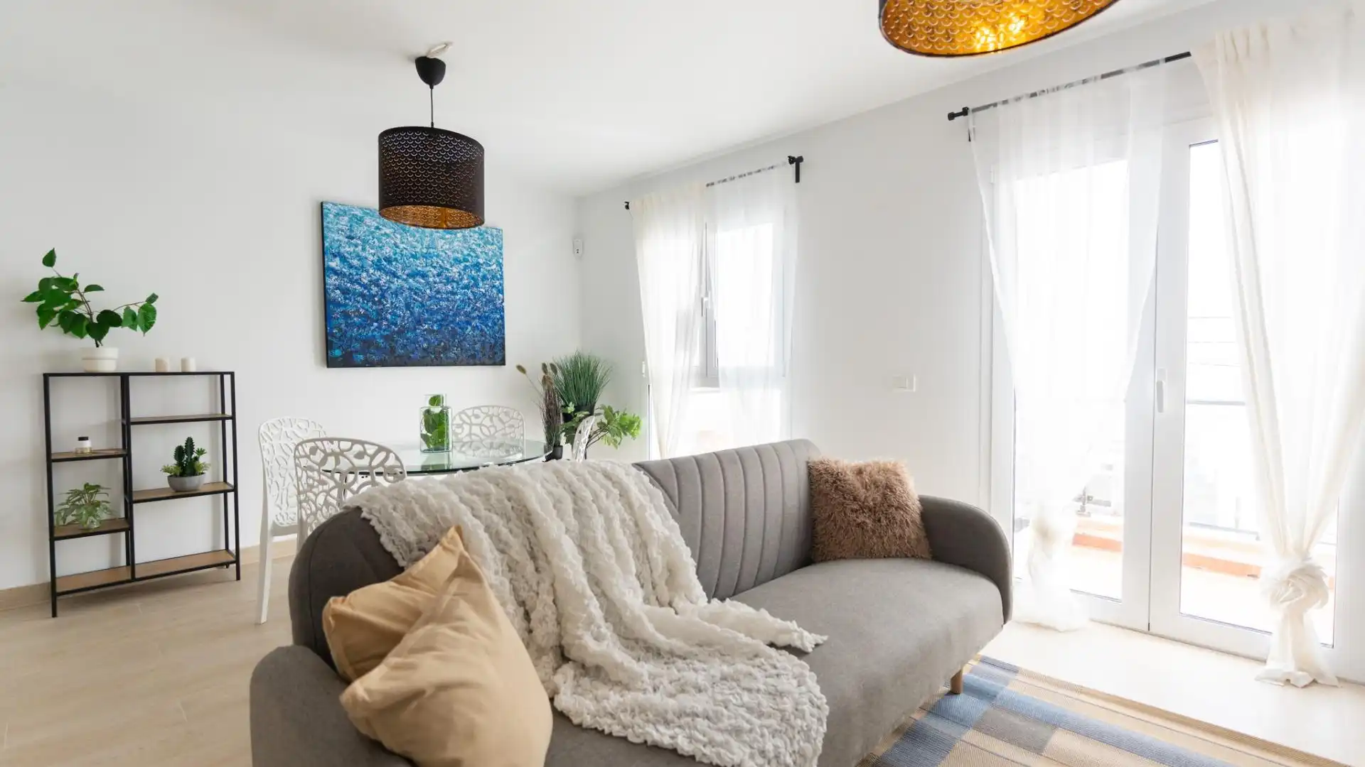 Sala de estar de Casa adosada en venta en San Cristóbal de la Laguna con Jardín privado y Balcón