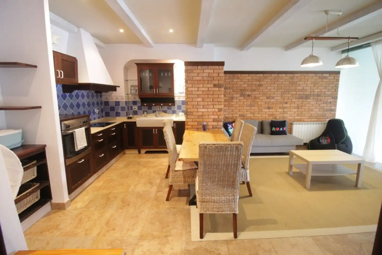 Kitchen of Houses for sale in Betanzos  with Heating, Terrace and Storage room