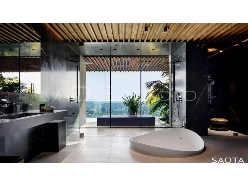 Bany de Casa o xalet en venda en Sitges amb Aire condicionat, Jardí privat i Terrassa