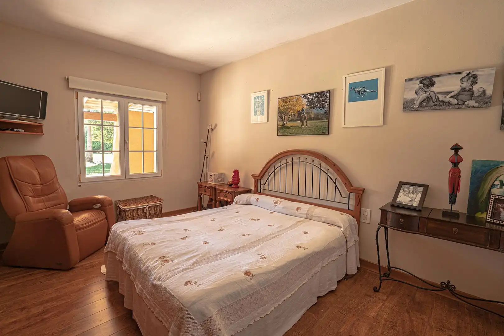 Bedroom of Houses for sale in Maó - Mahón  with Air Conditioner, Private garden and Terrace