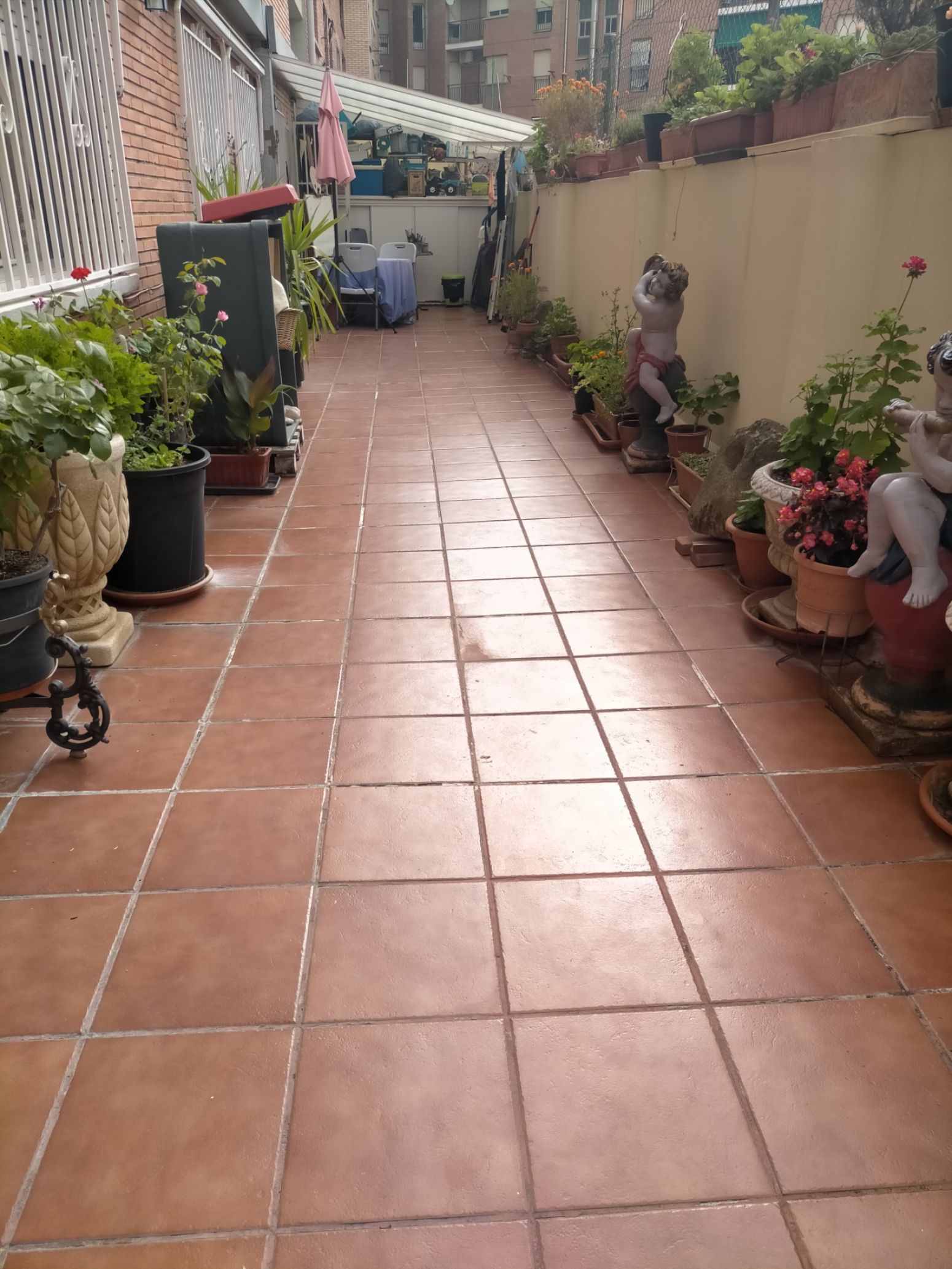 Terrace of Flat for sale in  Logroño  with Heating, Terrace and Swimming Pool