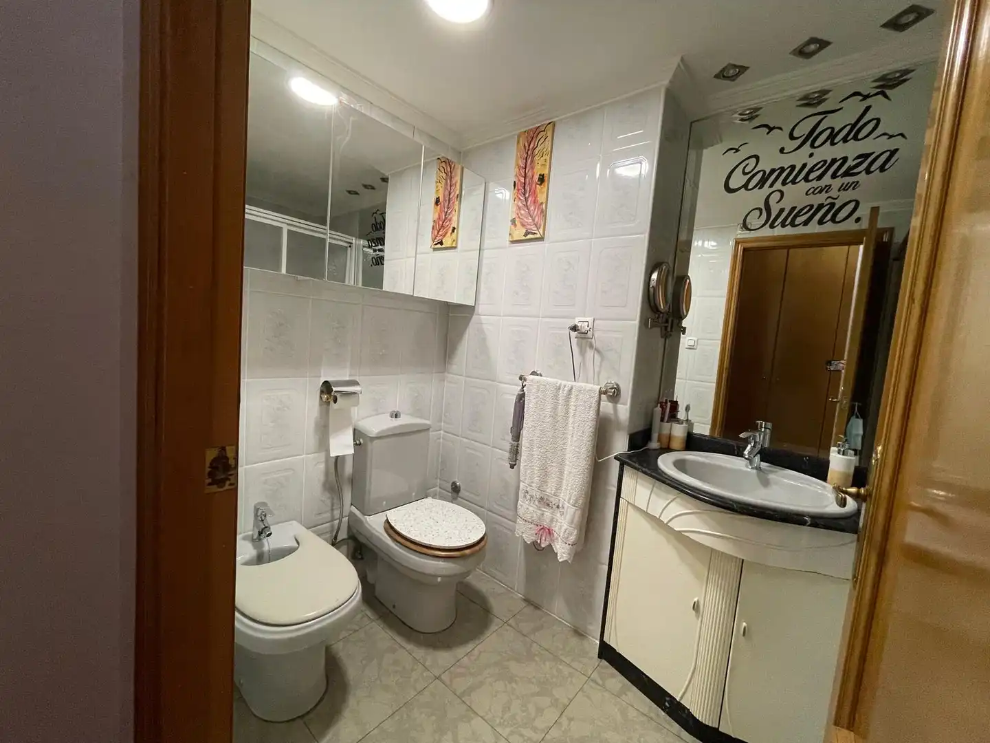 Bany de Pis en venda en Manises amb Aire condicionat, Terrassa i Balcó