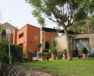 Exterior view of House or chalet for sale in Llocnou de Sant Jeroni  with Heating, Private garden and Terrace