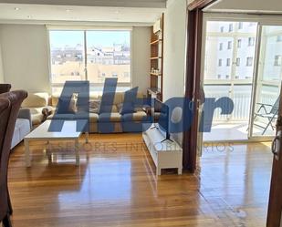 Living room of Flat to rent in  Madrid Capital  with Air Conditioner and Terrace