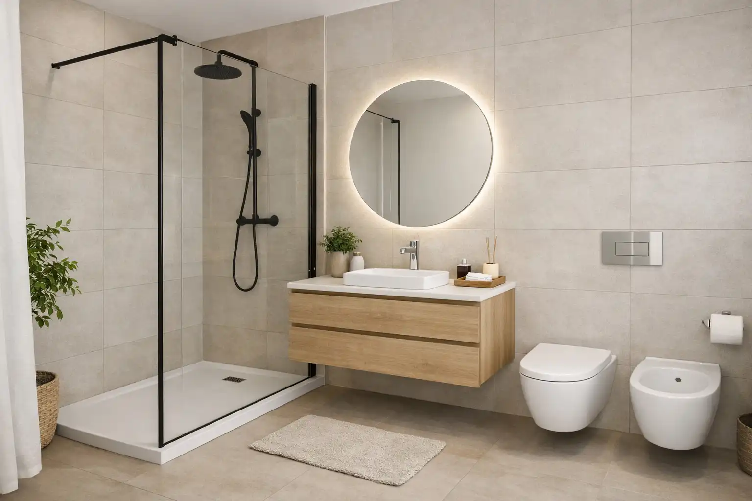 Baño de Casa o chalet en venta en Teror con Jardín privado