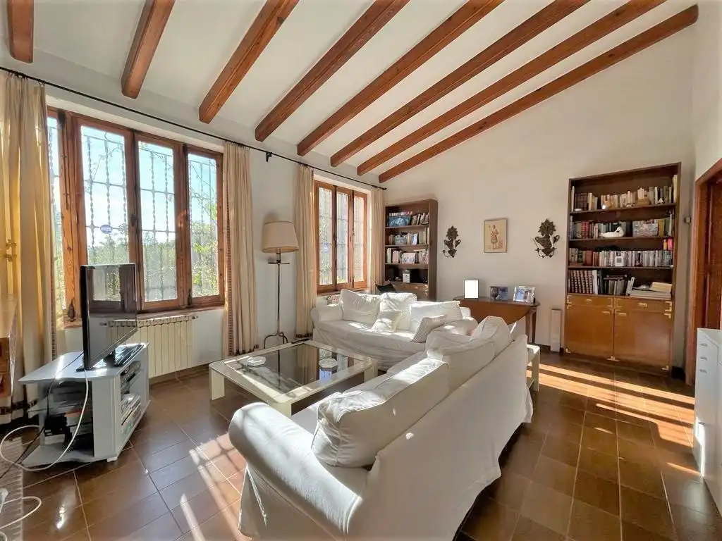 Wohnzimmer von Haus oder Chalet zum Verkauf in Náquera mit Klimaanlage, Heizung und Privatgarten