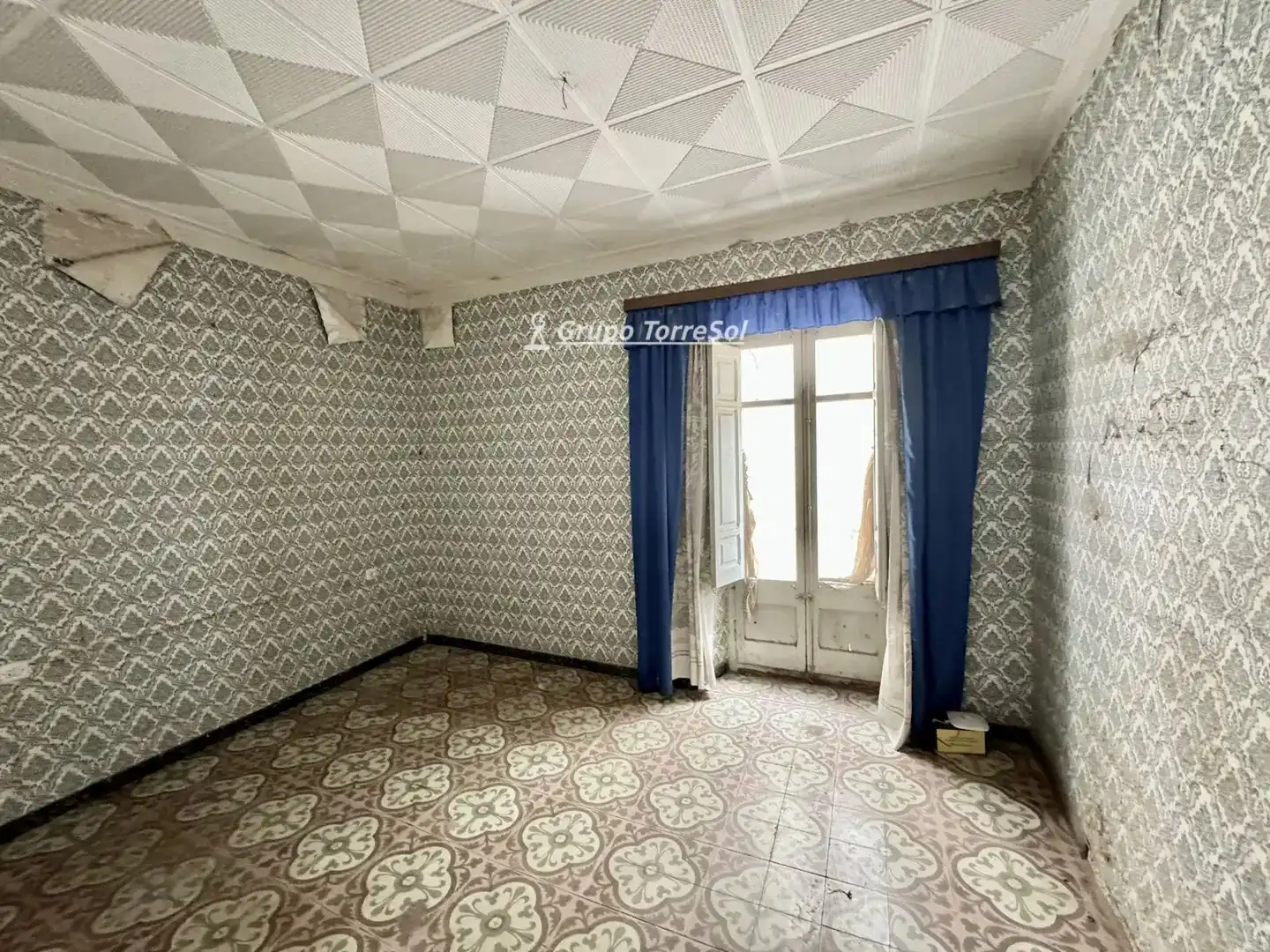 Sala d'estar de Casa adosada en venda en Alcover