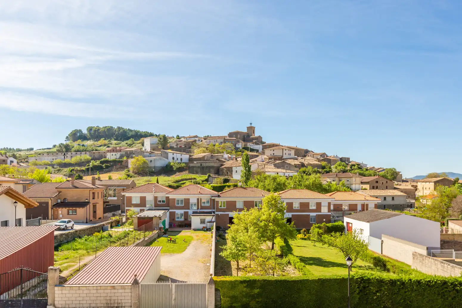 Vista exterior de Casa o chalet en venta en Aibar / Oibar con Aire acondicionado, Calefacción y Jardín privado