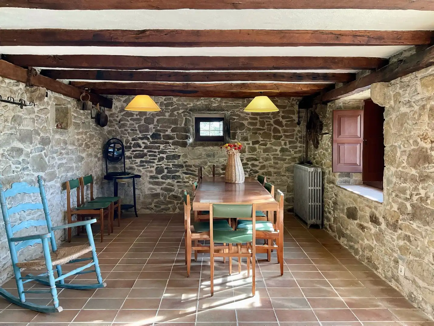 Comedor de Finca rústica en venta en Canet d'Adri con Calefacción y Jardín privado