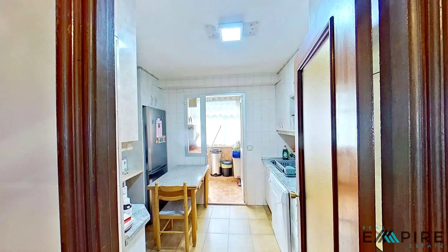 Kitchen of Flat for sale in Móstoles  with Heating, Terrace and Internet