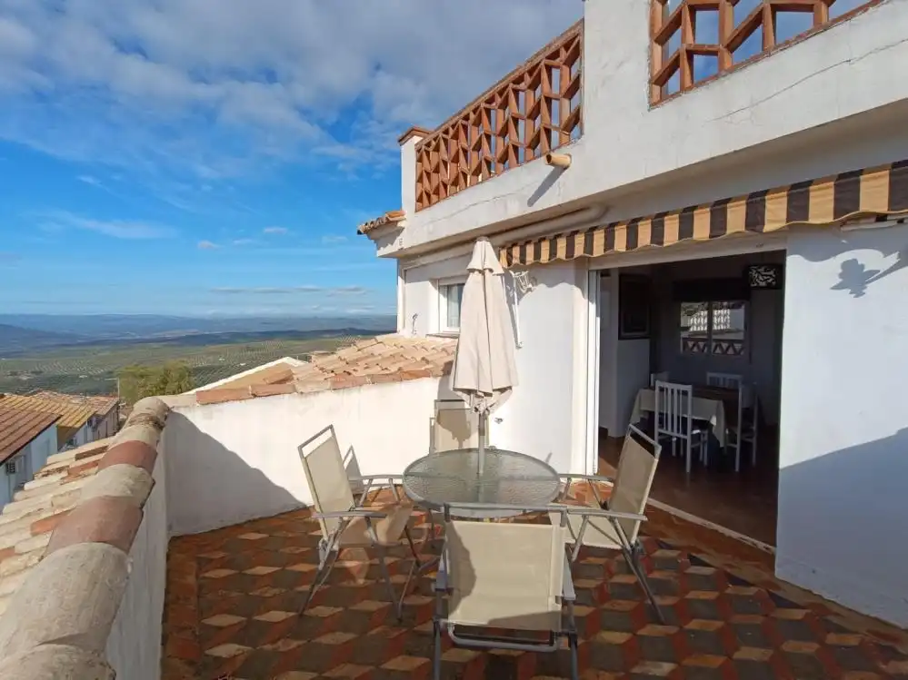 Terrassa de Casa o xalet en venda en Chilluévar amb Aire condicionat, Terrassa i Moblat