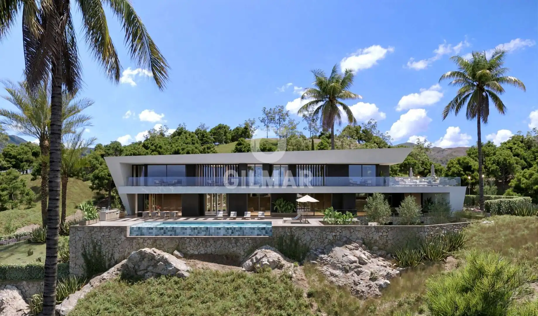 Chalet con piscina en venta en Casares Golf - Casares del Sol