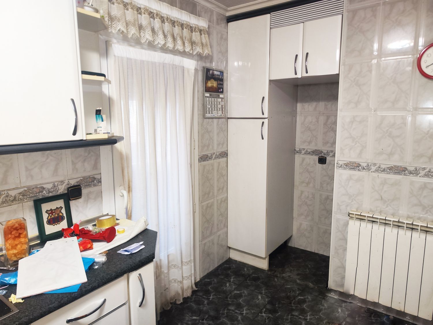 Kitchen of Flat for sale in Villamuriel de Cerrato  with Heating, Terrace and Storage room