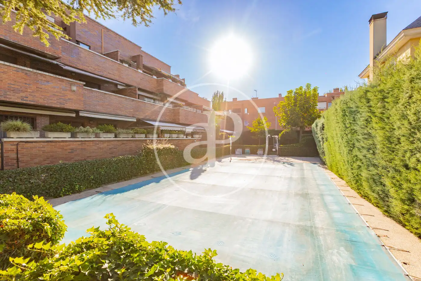 Vista exterior de Piso en venta en Madrid con Aire acondicionado, Calefacción y Jardín privado