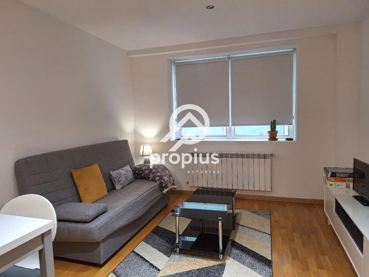 Living room of Flat for sale in Parres  with Heating, Storage room and Furnished