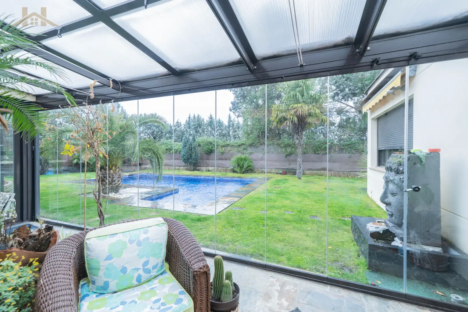 Terrassa de Casa o xalet en venda en Villanueva del Pardillo amb Aire condicionat, Calefacció i Jardí privat