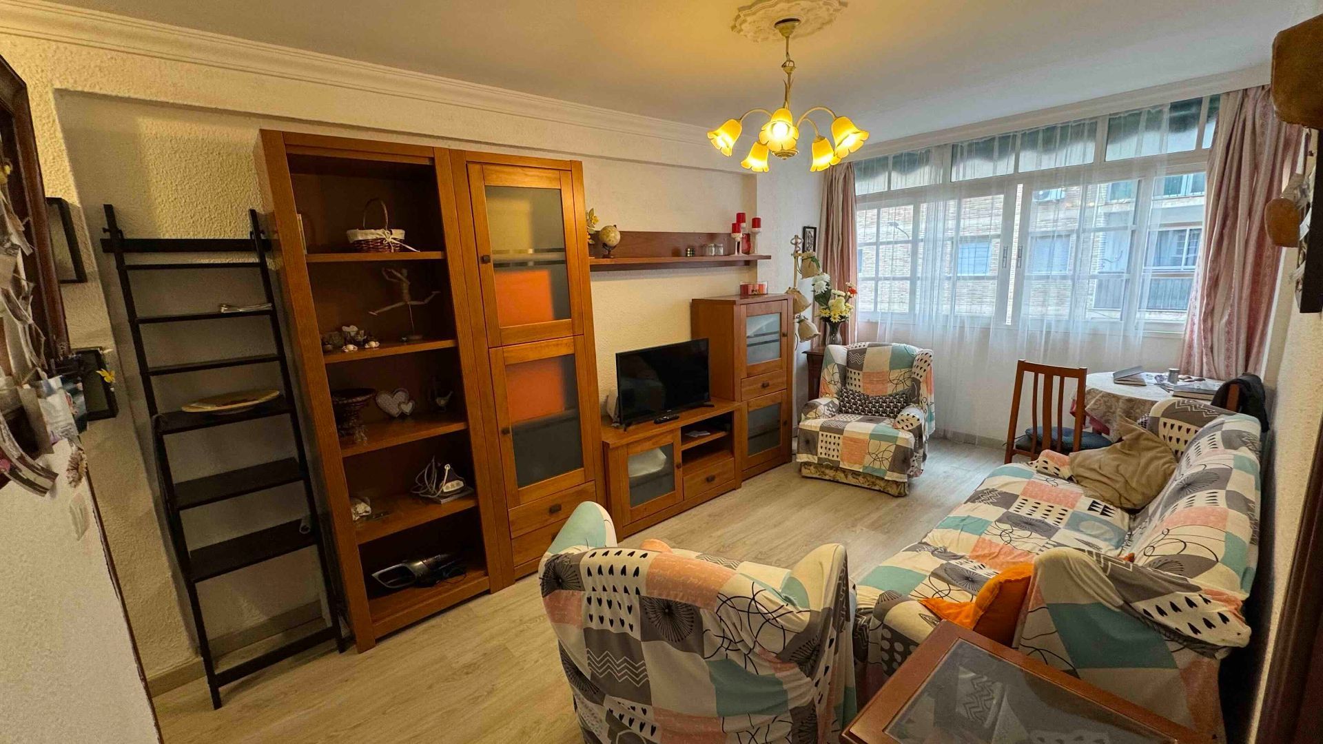 Living room of Flat for sale in Málaga Capital  with Air Conditioner and Heating