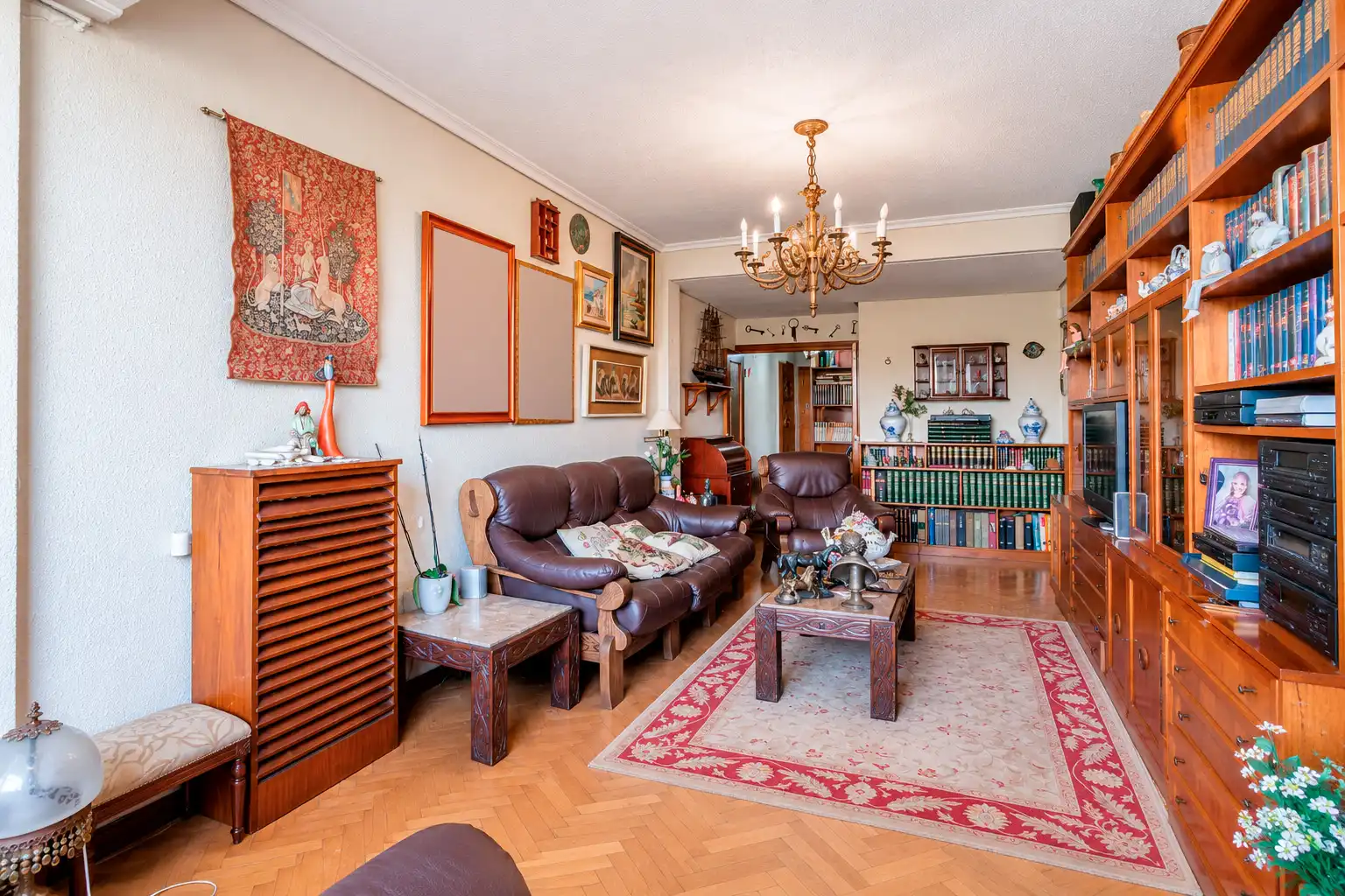 Sala de estar de Piso en venta en Carabanchel