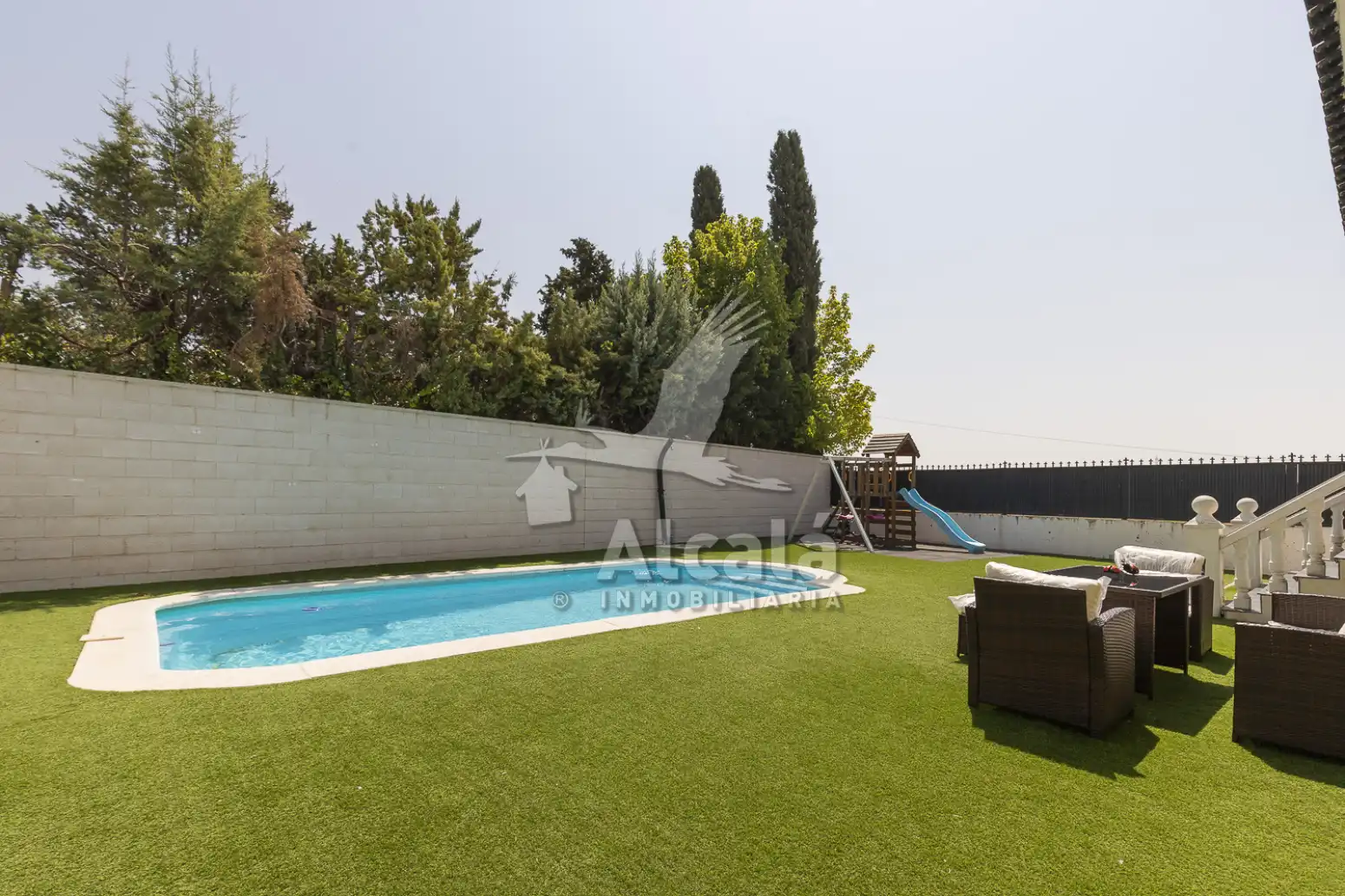 Piscina de Casa o xalet en venda en Santa Olalla amb Aire condicionat, Calefacció i Piscina