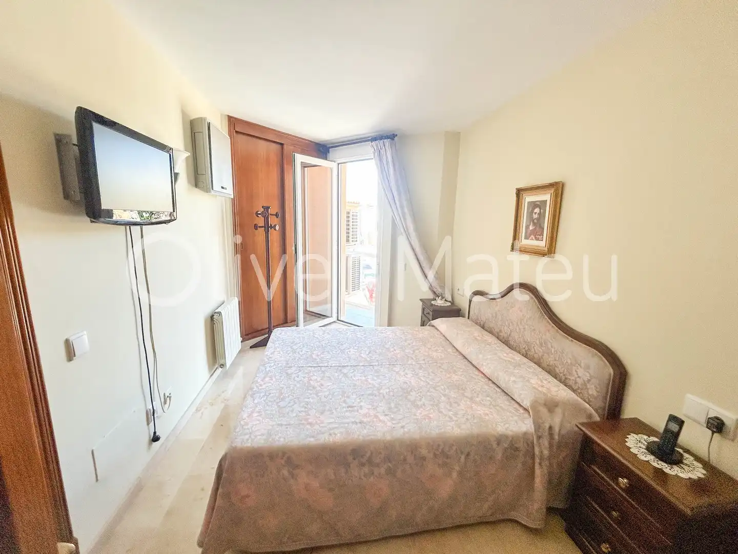 Schlafzimmer von Einfamilien-Reihenhaus zum Verkauf in  Palma de Mallorca mit Klimaanlage, Heizung und Terrasse