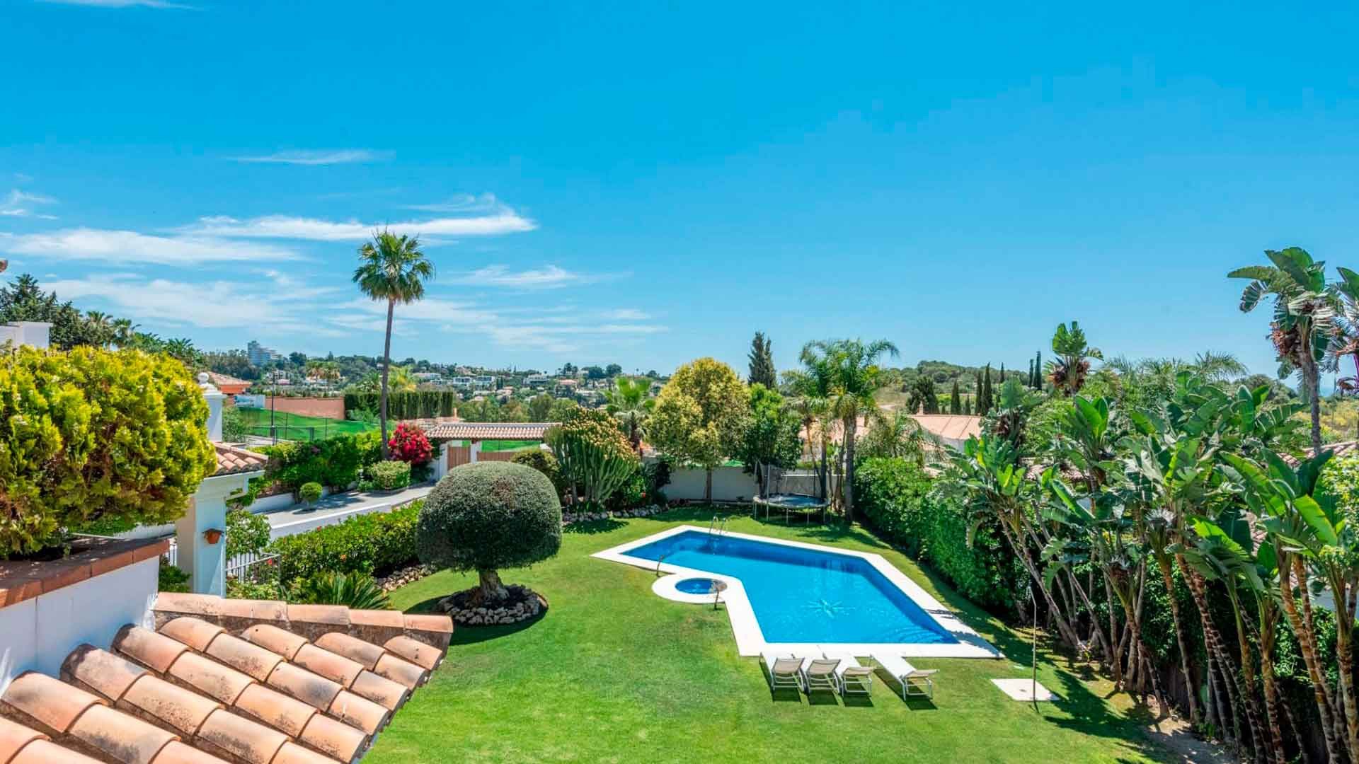 Garden of House or chalet for sale in Benahavís  with Air Conditioner, Private garden and Terrace