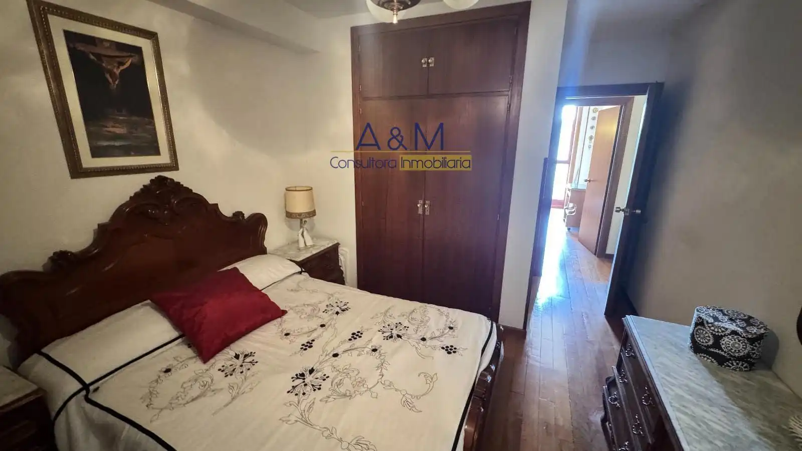 Schlafzimmer von Wohnung zum Verkauf in Valladolid mit Heizung, Parkett und Abstellraum