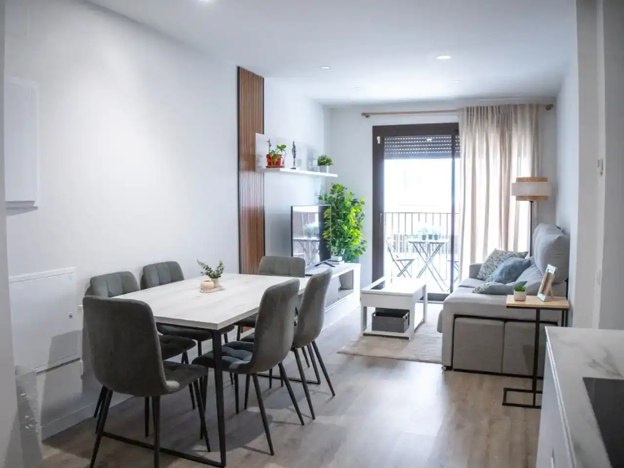 Sala d'estar de Pis en venda en Granollers amb Aire condicionat i Balcó