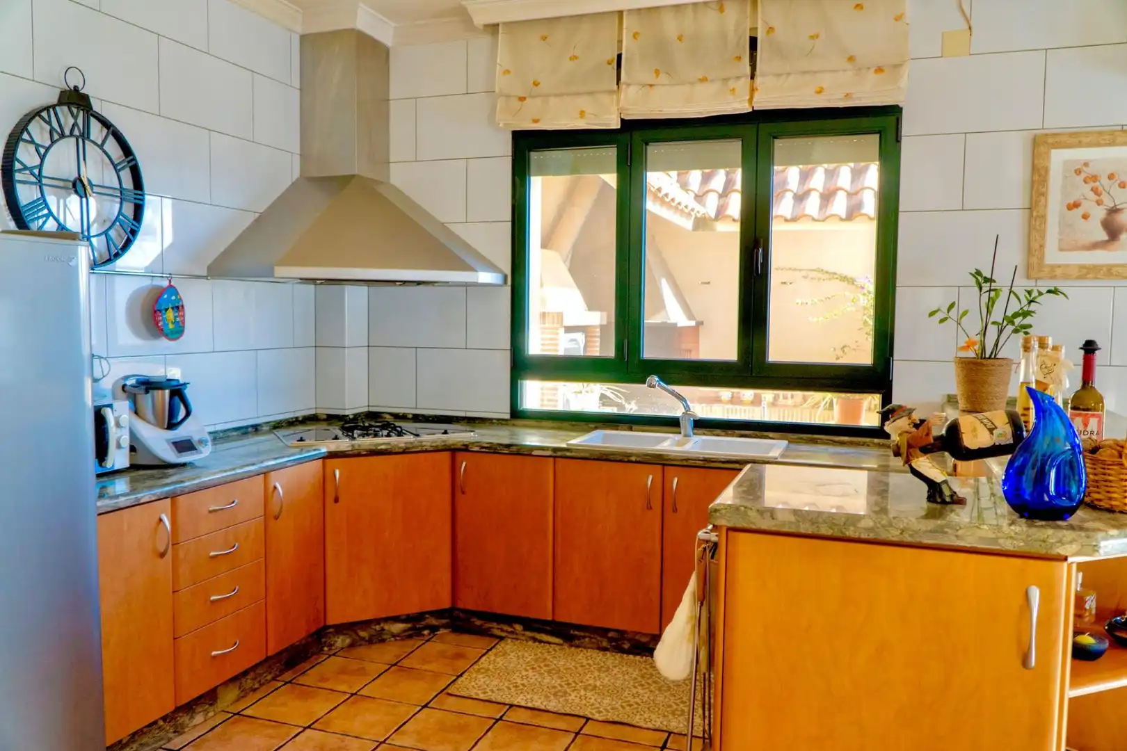 Cuina de Finca rústica en venda en Cocentaina amb Calefacció, Jardí privat i Parquet