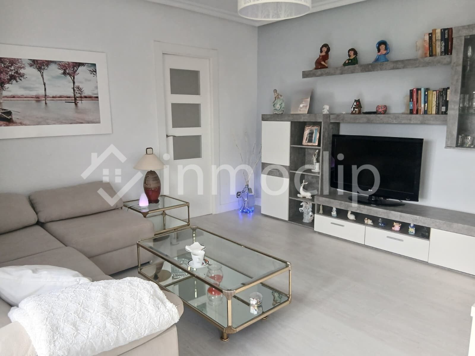 Sala d'estar de Pis de lloguer en Salamanca Capital amb Calefacció i Moblat