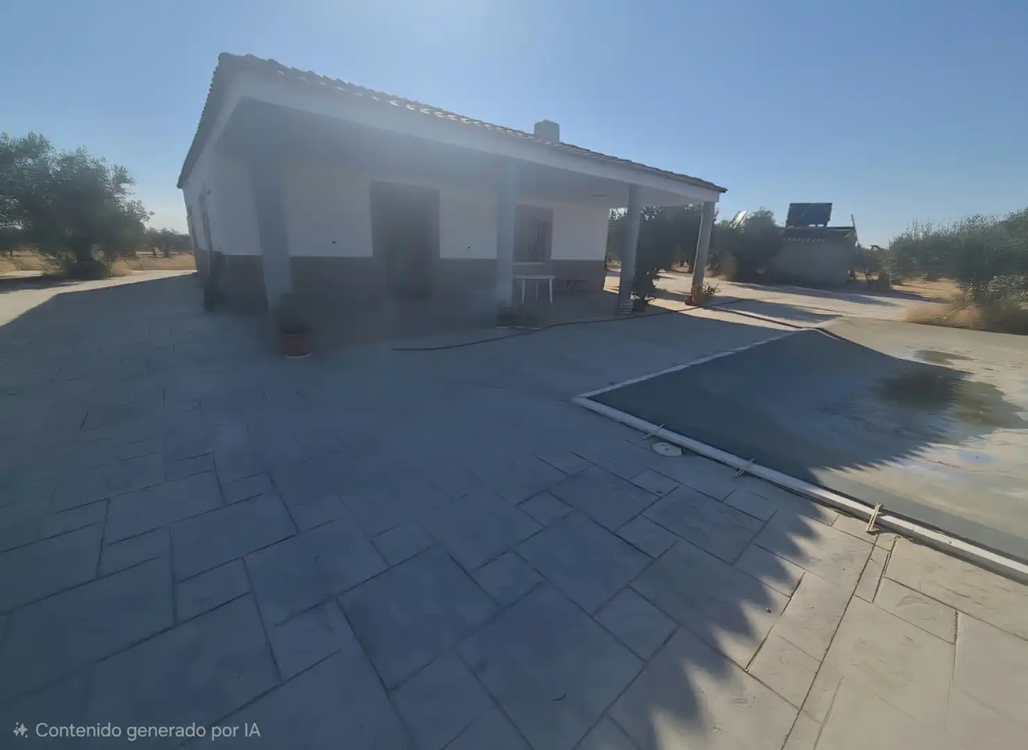 Casa rústica amb piscina en venda a Valverde de Mérida, imagen 2