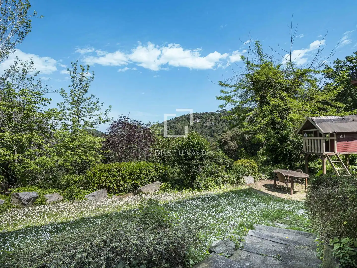 Garden of Houses for sale in Sant Cugat del Vallès  with Air Conditioner, Heating and Terrace